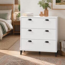 Friendly and Functional White Drawer Cabinet for Your Home