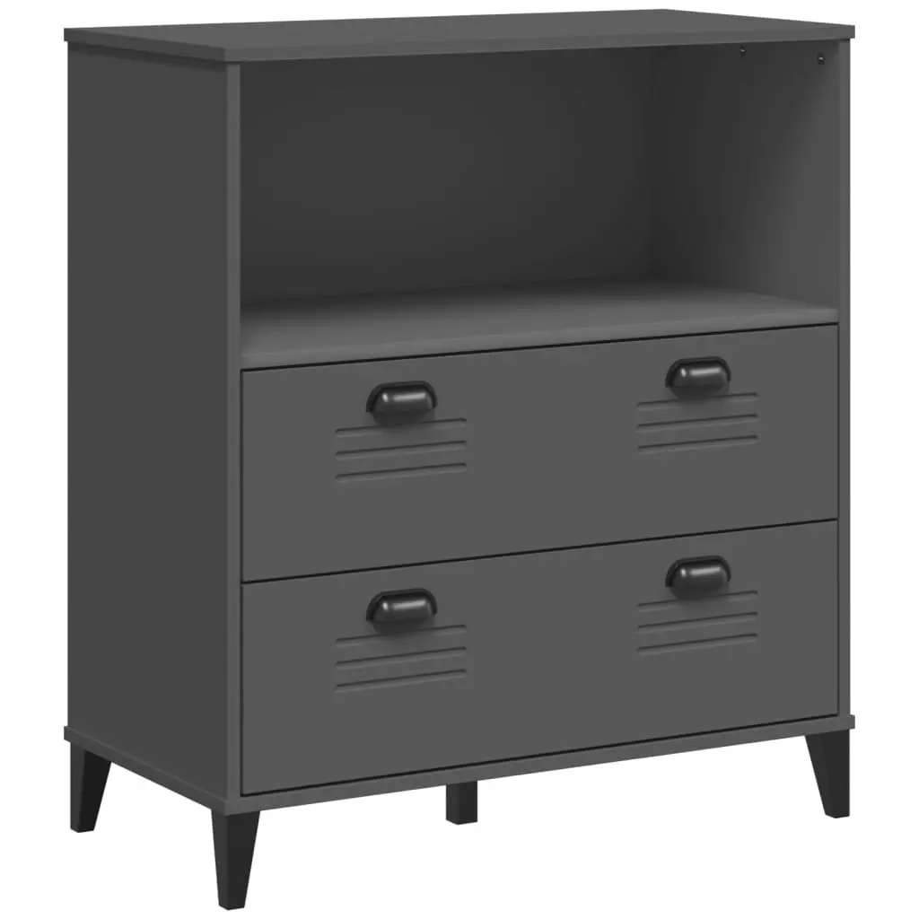 Anthracite Grey Bookcase