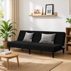 Your New Go-To Black Velvet Sofa Bed