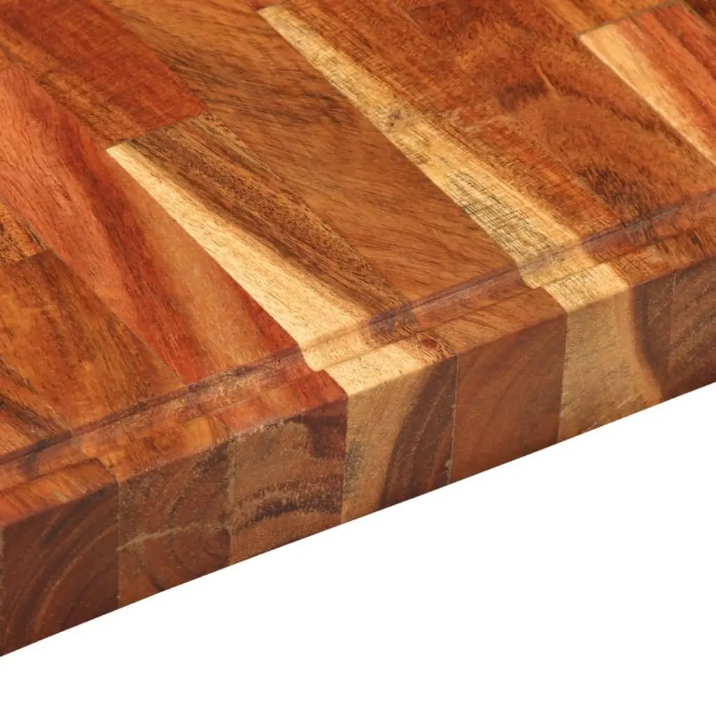 Solid Wood Chopping Board Acacia 42x30x4 cm Kitchen Cutting Serving Cheese