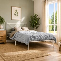 Your Comfortable King Single Metal Bed Frame Awaits