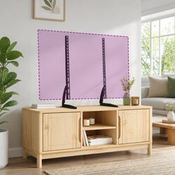 Black TV Stand Mount for 37-75 Inch Screens
