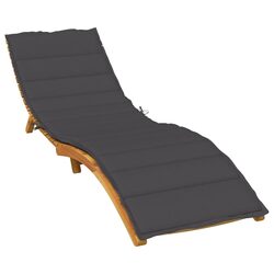 Your Perfect Sun Lounger Cushion in Anthracite