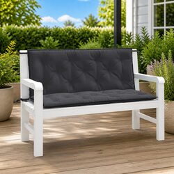 Your Essential Anthracite Garden Bench Cushions Set