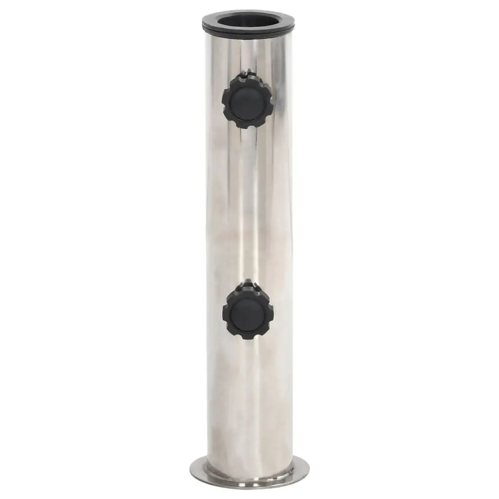 Parasol Base Stainless Steel Adjustable 38mm 48mm Pole
