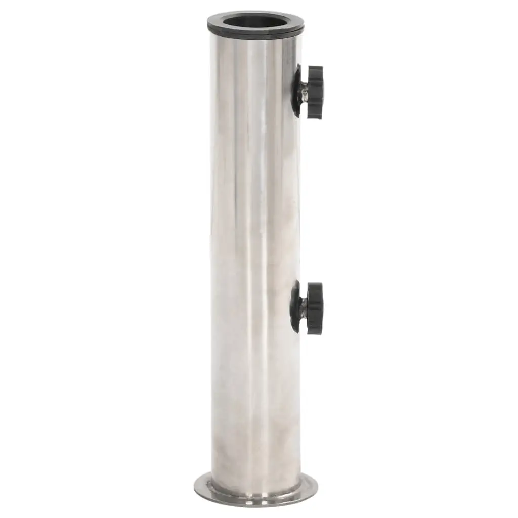 Parasol Base Stainless Steel Adjustable 38mm 48mm Pole