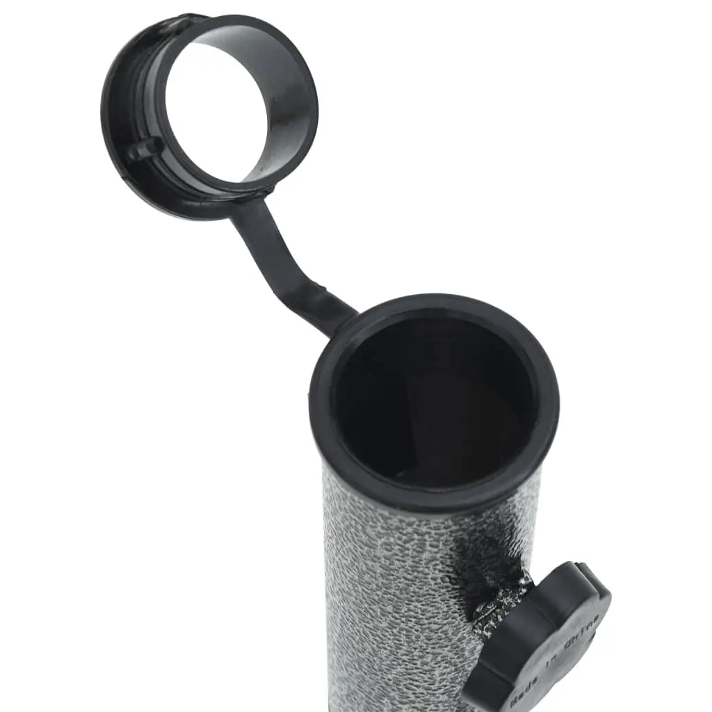 Parasol Stands Ground Insert Galvanised Steel 9 x 35 cm 2 Piece