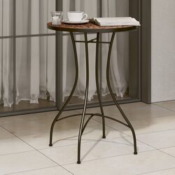 Your New Favorite Orange Mosaic Bistro Table Awaits