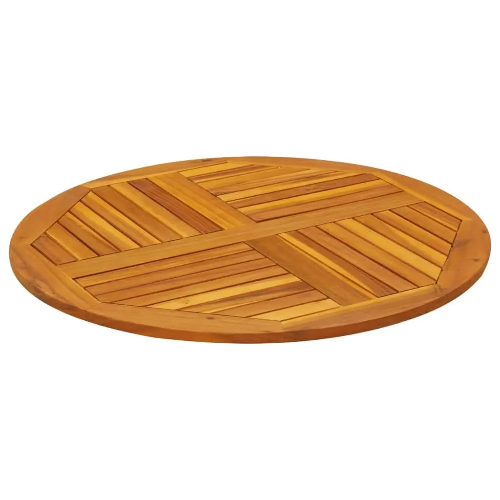 Acacia Round Solid Wood Table Top Ø90cm