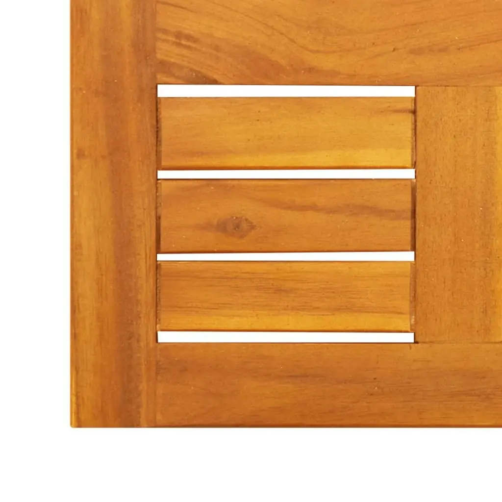 Square Table Top Solid Wood Acacia 40x40x2cm Replacement Dining Garden Furniture