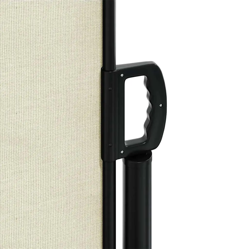 Retractable Side Awning Cream 117x300cm Privacy Screen