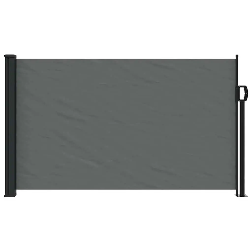 Retractable Side Awning Anthracite 117x300cm Privacy Screen Patio Garden Shade