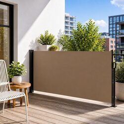 Enjoy the Comfort of a 140x300cm Taupe Awning