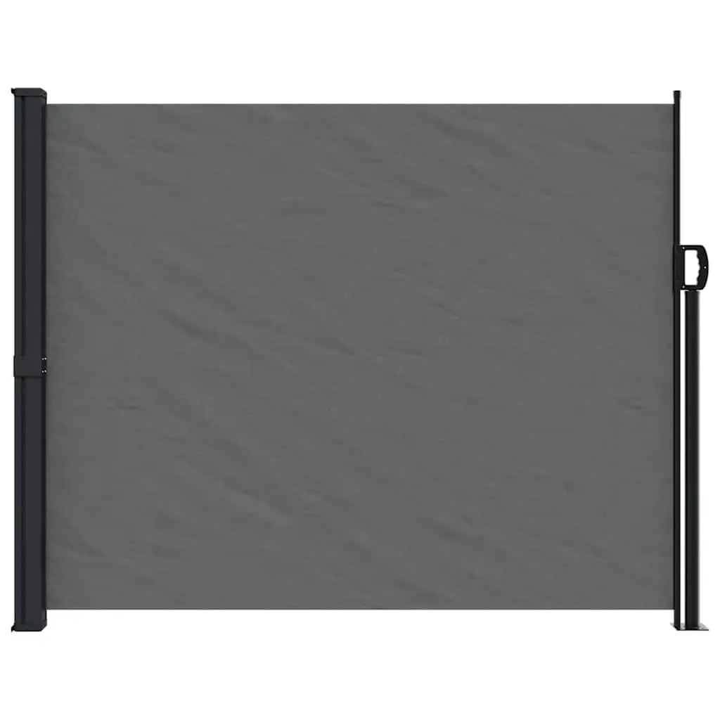 Retractable Side Awning Anthracite 160x300cm Garden Privacy Screen