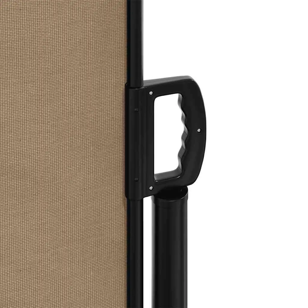 Retractable Side Awning Taupe 180x300cm Garden Privacy Screen