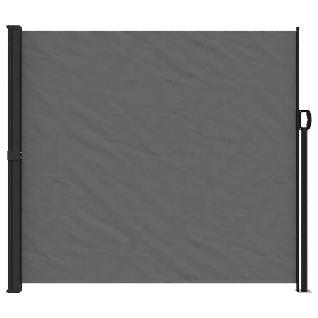 Retractable Side Awning Privacy Screen 180 x 300 cm Water and UV Resistant Fabric