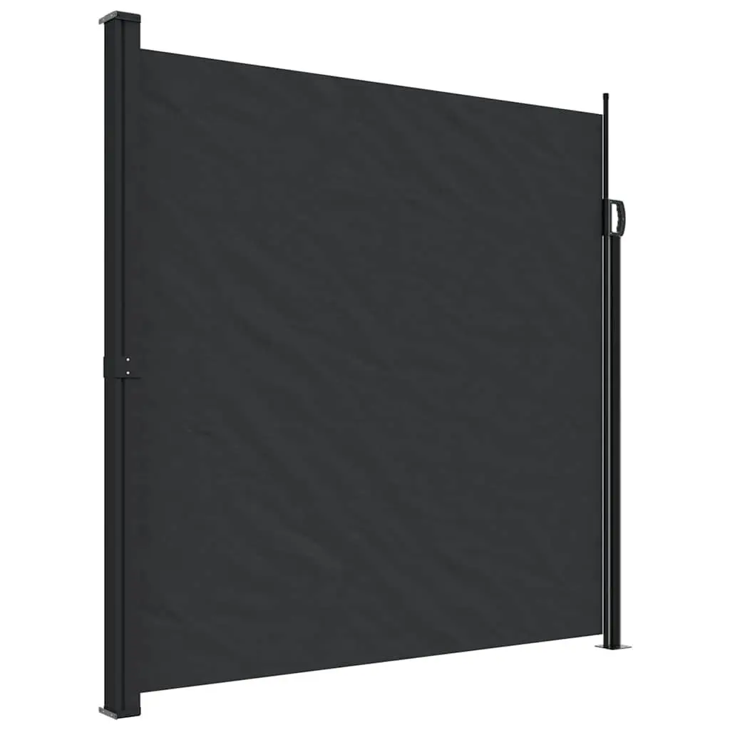 Black Side Awning 200x300cm for Privacy