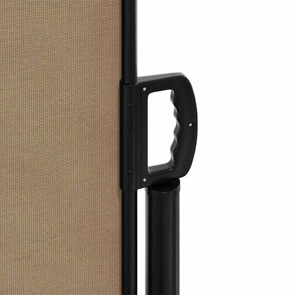 Retractable Side Awning Taupe 200 x 300 cm Garden Privacy Screen