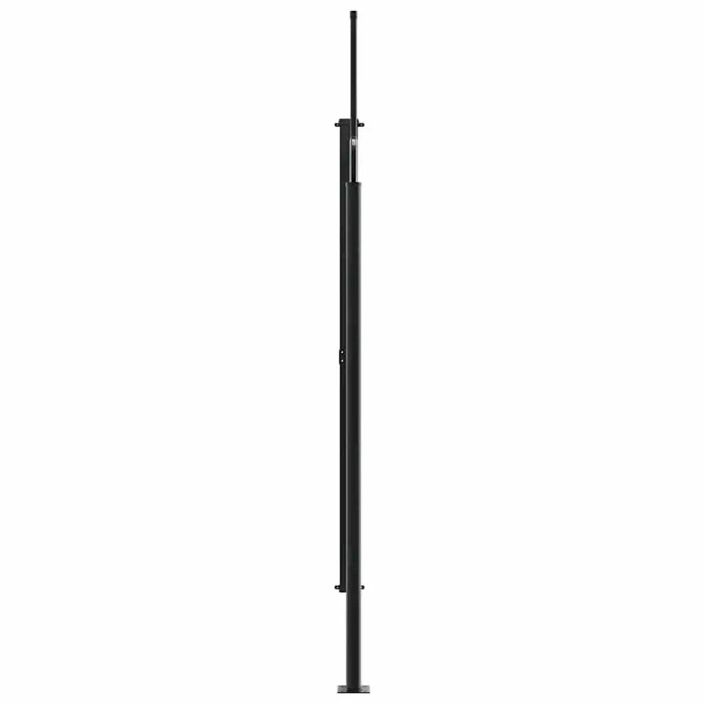 Outdoor Garden Retractable Awning Privacy Screen Anthracite 200x300cm