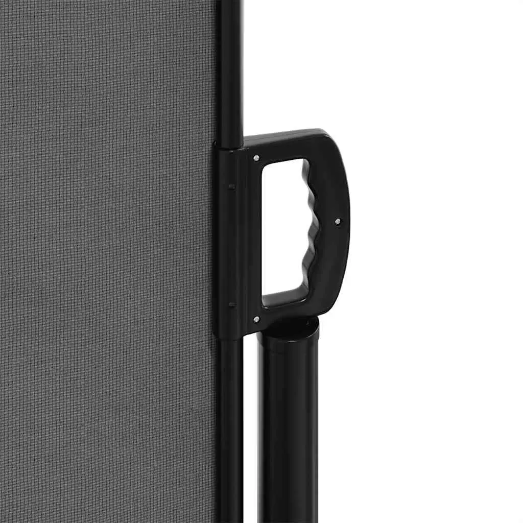 Outdoor Garden Retractable Awning Privacy Screen Anthracite 200x300cm