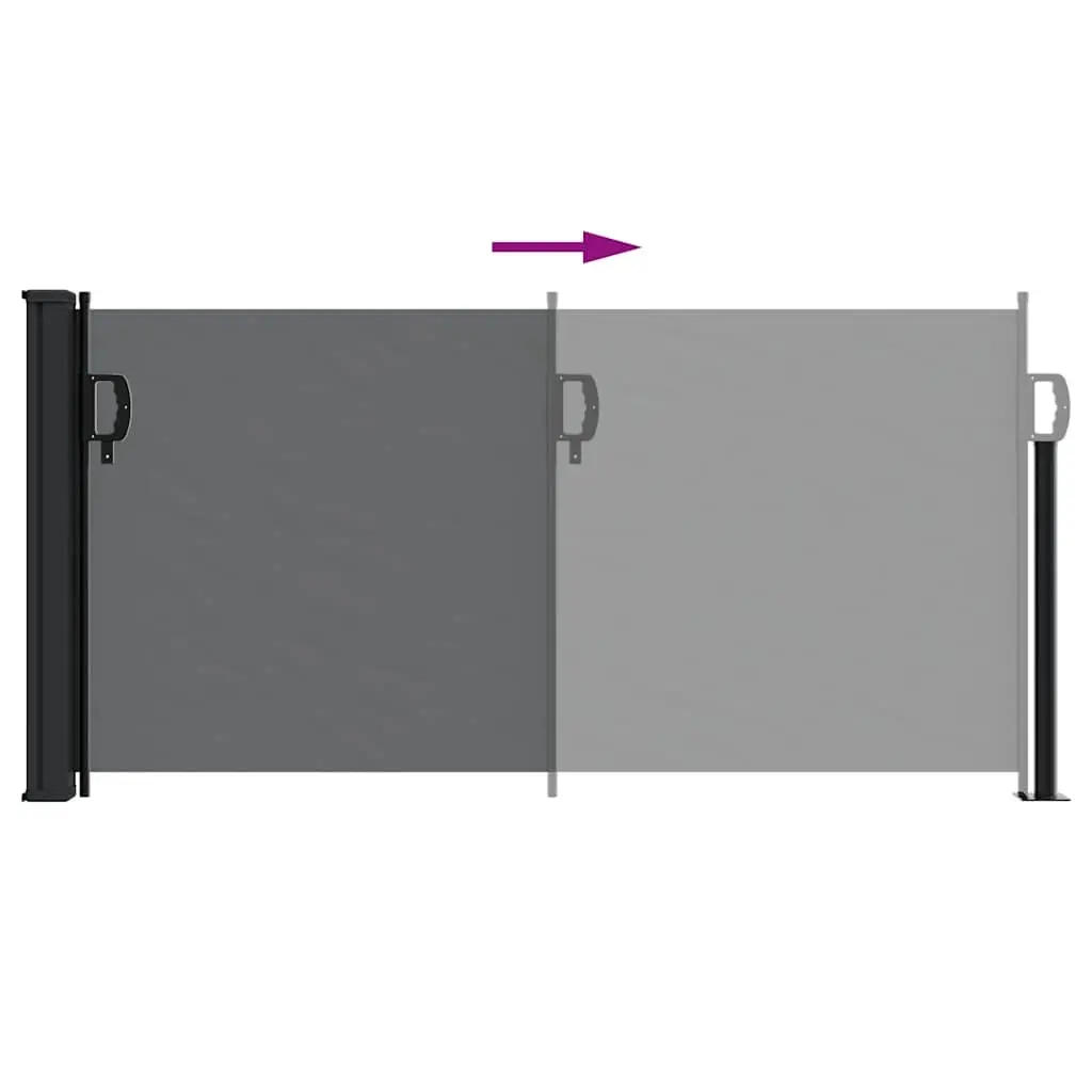 Outdoor Shade with Retractable Side Awning