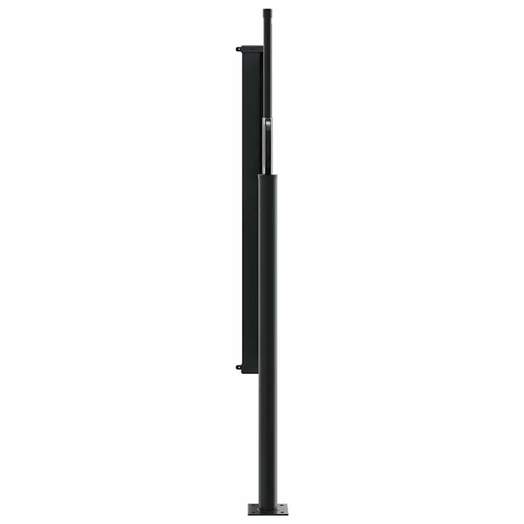 Retractable Awning Outdoor Privacy Screen 100x500cm Taupe for Garden Patio Balcony