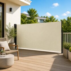 Your Friendly Cream Retractable Awning 160x500cm