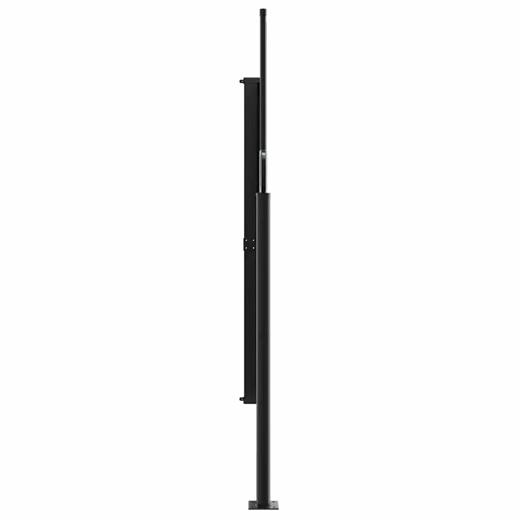 Retractable Side Awning Anthracite 160x500cm Garden Screen Patio Balcony Privacy