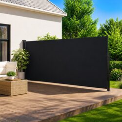 Your New Favorite Black Retractable Side Awning
