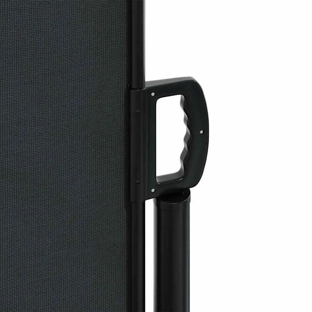 Black Retractable Awning 180x600cm