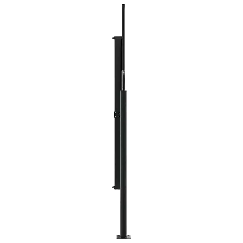 Retractable Side Awning Anthracite 180x600cm Privacy Screen Garden