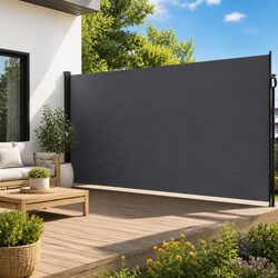 Retractable Awning 200x600cm: Your Outdoor Privacy Solution