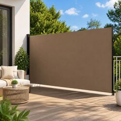 Retractable Side Awning 220x600cm Outdoor Garden Privacy Screen Patio Shade