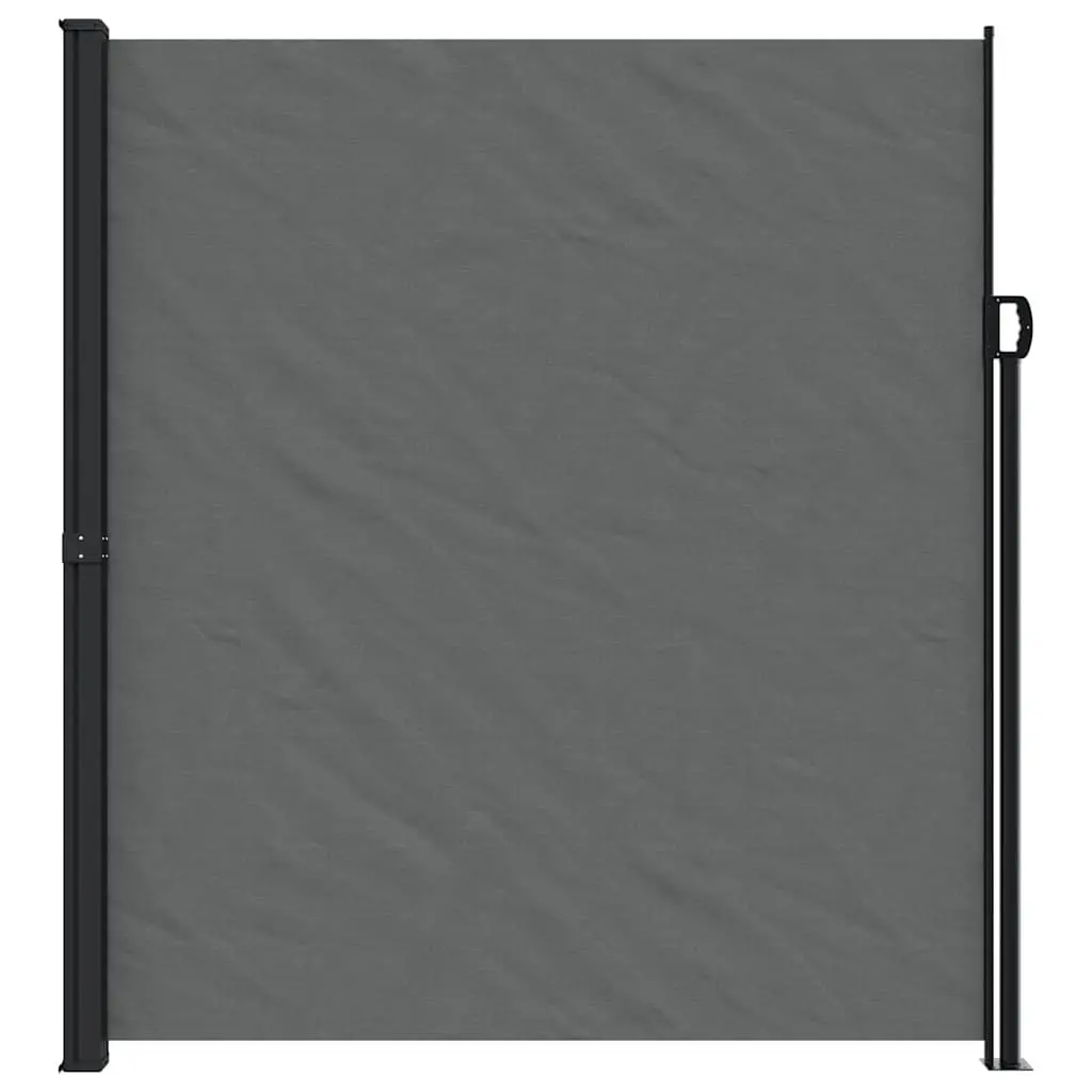 Retractable Side Awning Screen Water and UV Resistant 220x600cm Outdoor Garden Patio Balcony Privacy