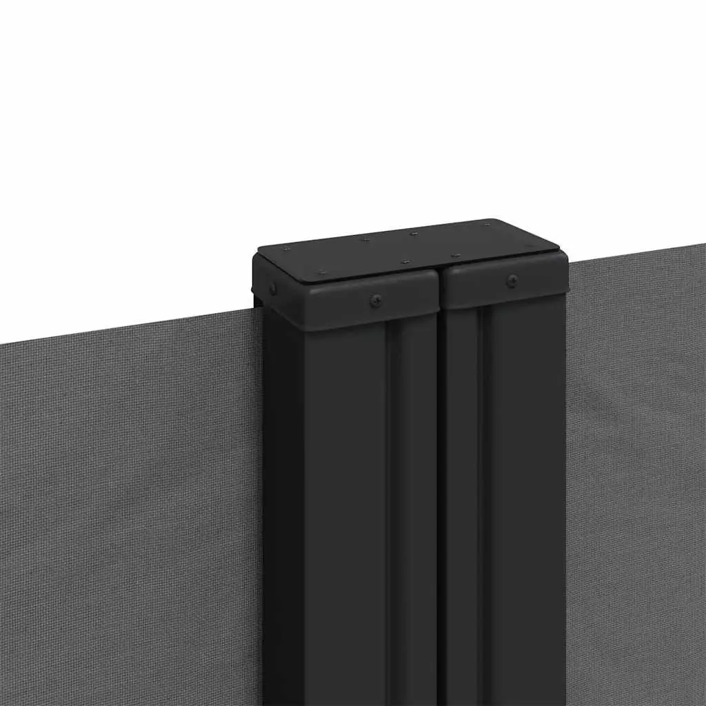 Retractable Side Awning Water and UV Resistant Anthracite 100x1000cm Garden Privacy Screen Outdoor Patio Balcony