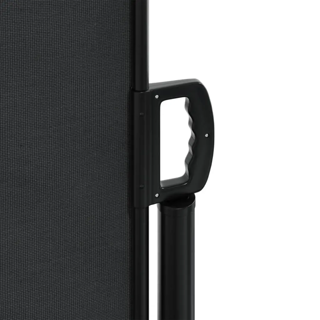 Retractable Side Awning Privacy Screen 220 x 1000 cm Water and UV Resistant Fabric for Outdoor Patio Balcony Terrace