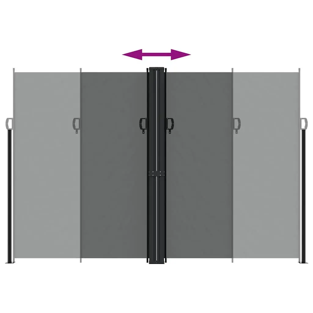 Retractable Side Awning Outdoor Privacy Screen 220 x 1200 cm