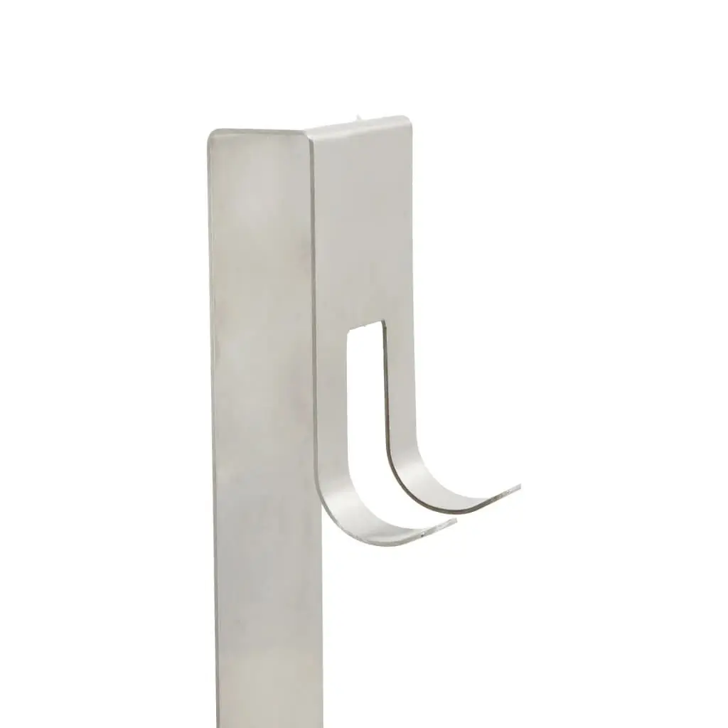 Hanging Shower Caddy with Storage Basket Organizer Towel Hooks Silver Bathroom