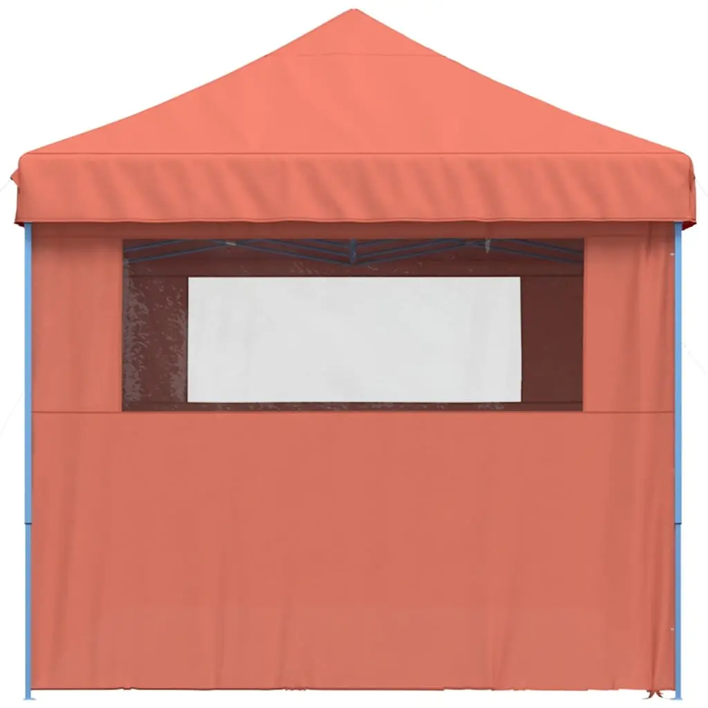 Pop-Up Party Tent Foldable with Sidewalls Orange