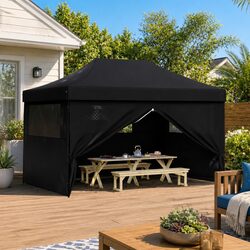 Friendly Pop-Up Party Tent for Your Outdoor Events