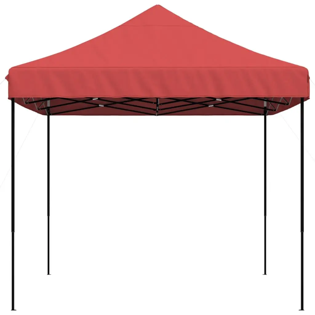Foldable Pop-Up Party Tent Outdoor Canopy Gazebo Event Wedding Burgundy Red 410 x 279 x 315 cm