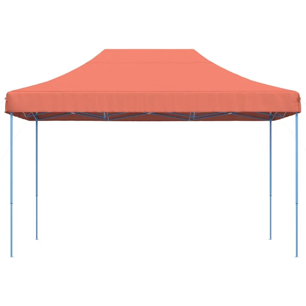 Pop-Up Party Tent Foldable Orange 410x279x315cm