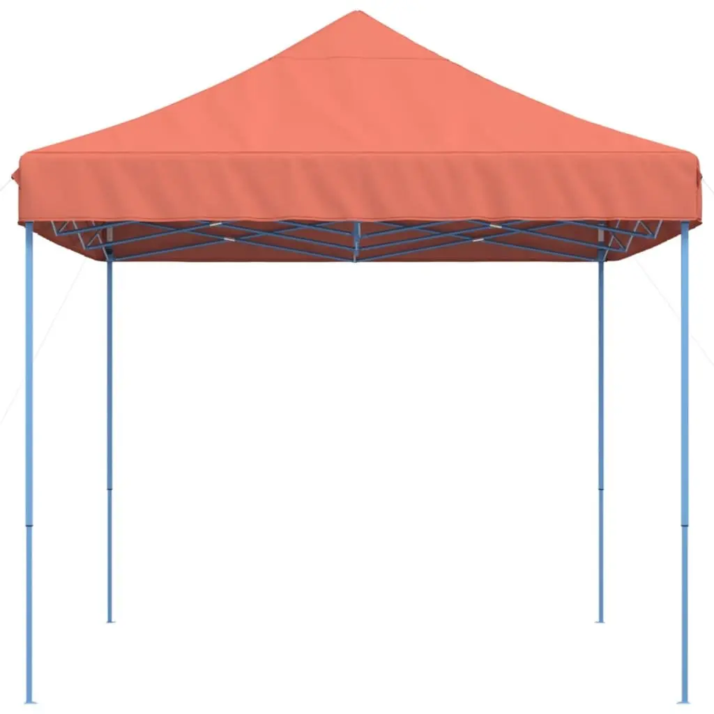 Pop-Up Party Tent Foldable Orange 410x279x315cm