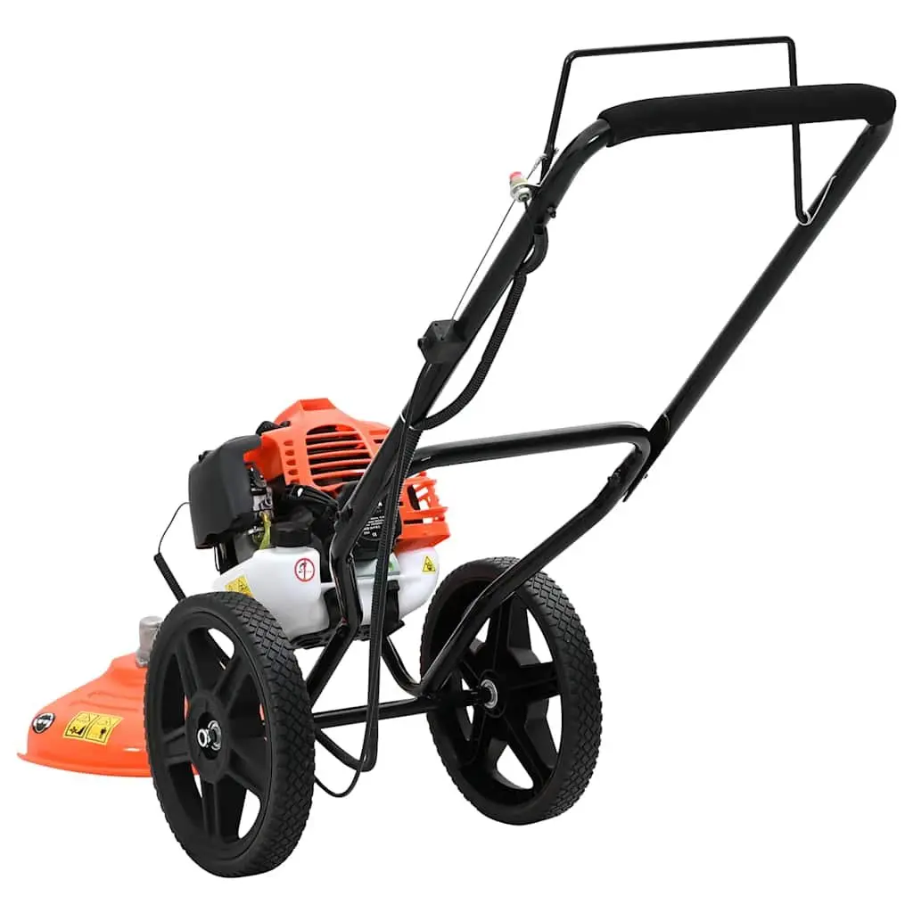 Brush Cutter with Wheels 52cc Engine Garden Tool