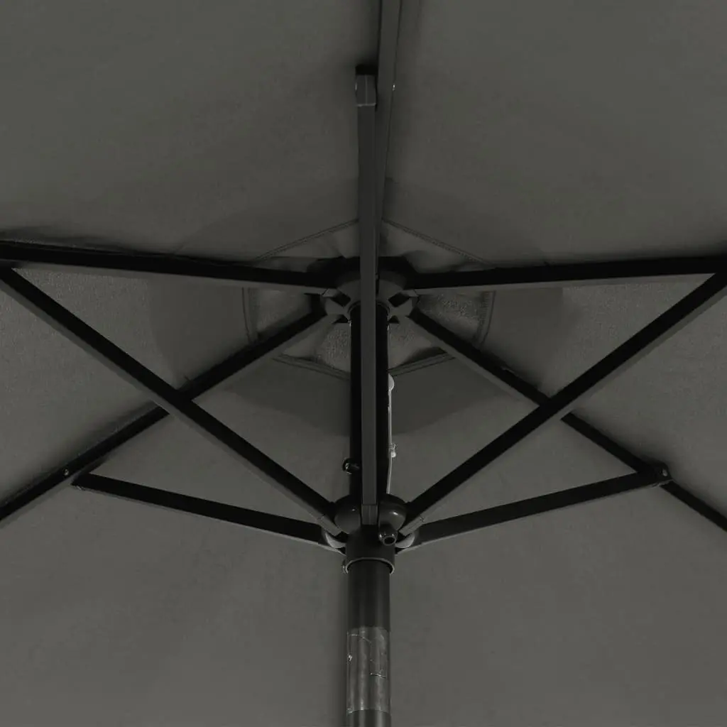 Anthracite Garden Parasol for Outdoor Fun