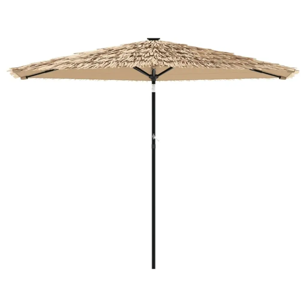 Brown Garden Parasol for Outdoor Fun