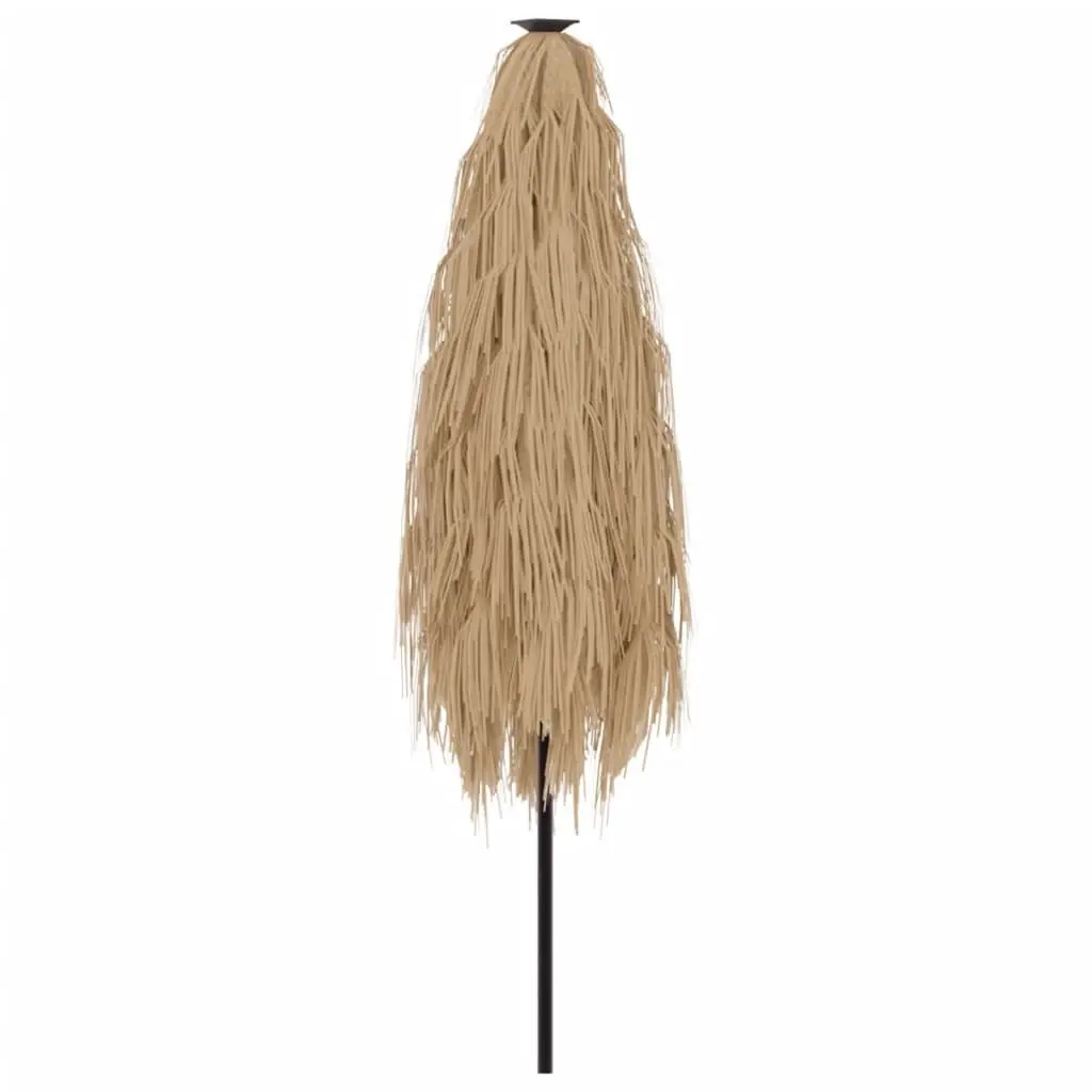 Garden Parasol Crank Mechanism Brown 388x388x248cm
