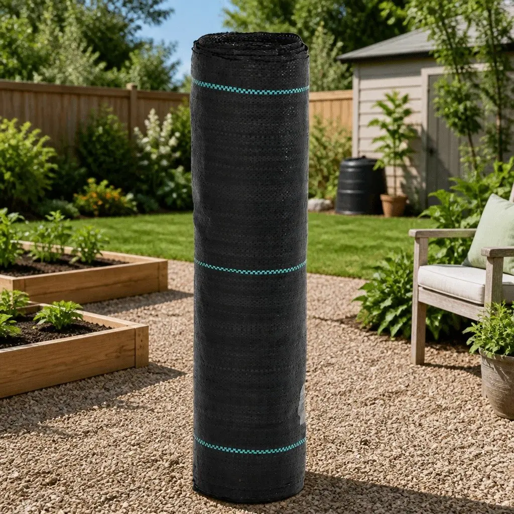 Weed Membrane Black 0.5x50 m PP Landscape Fabric Garden Weed Control Mat
