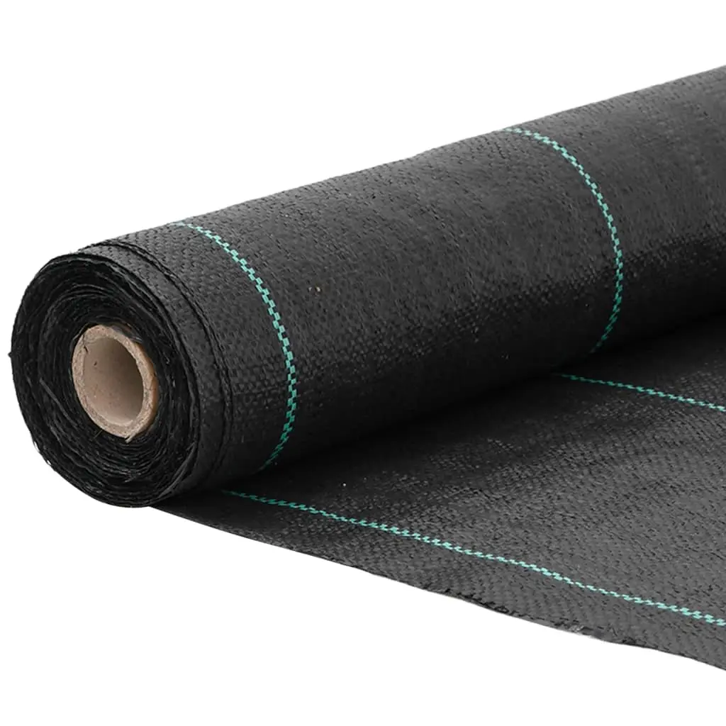 Weed Membrane Black 0.5x100 m Landscape Fabric Ground Cover Garden Control Mat
