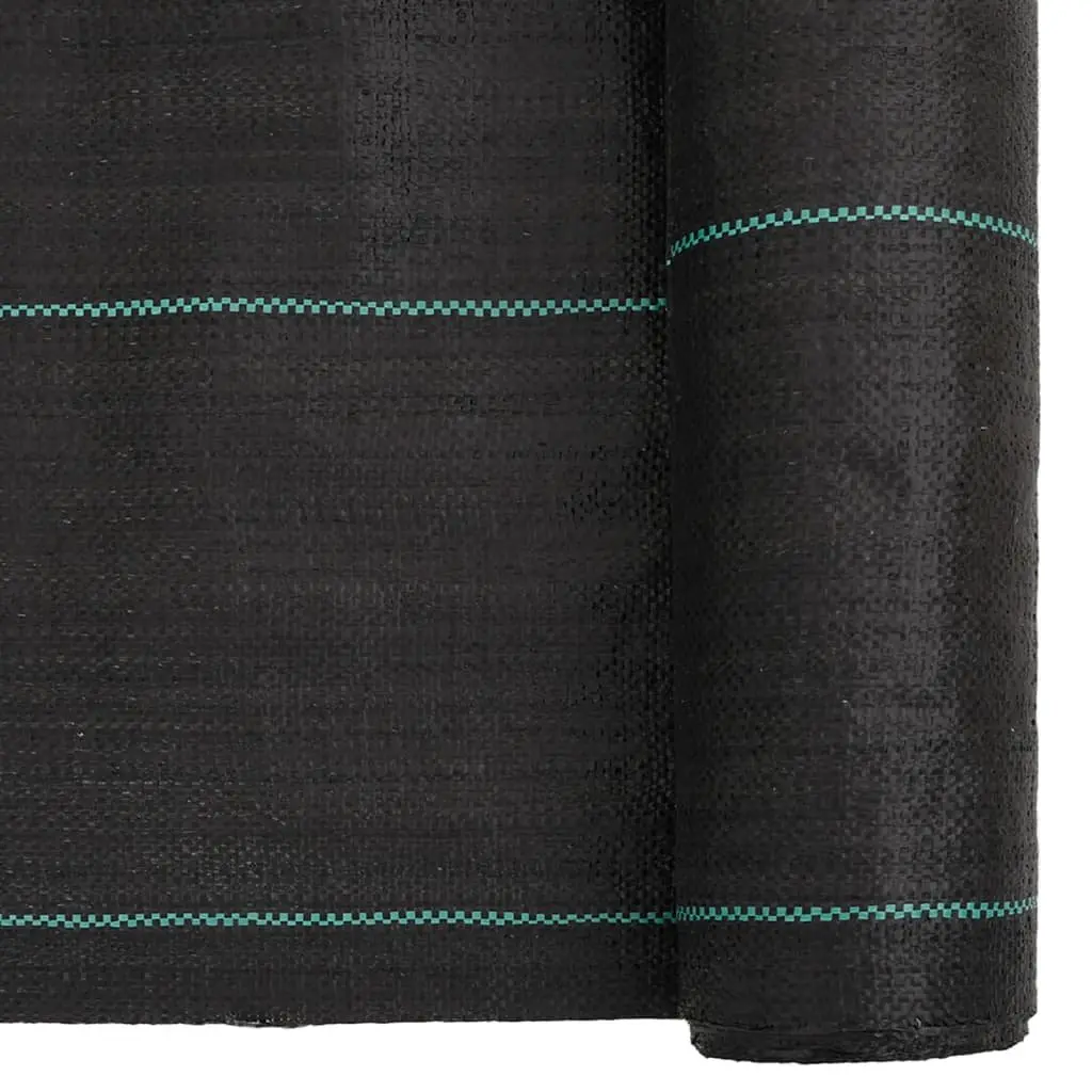 Weed Membrane Black 0.5x100 m Landscape Fabric Ground Cover Garden Control Mat